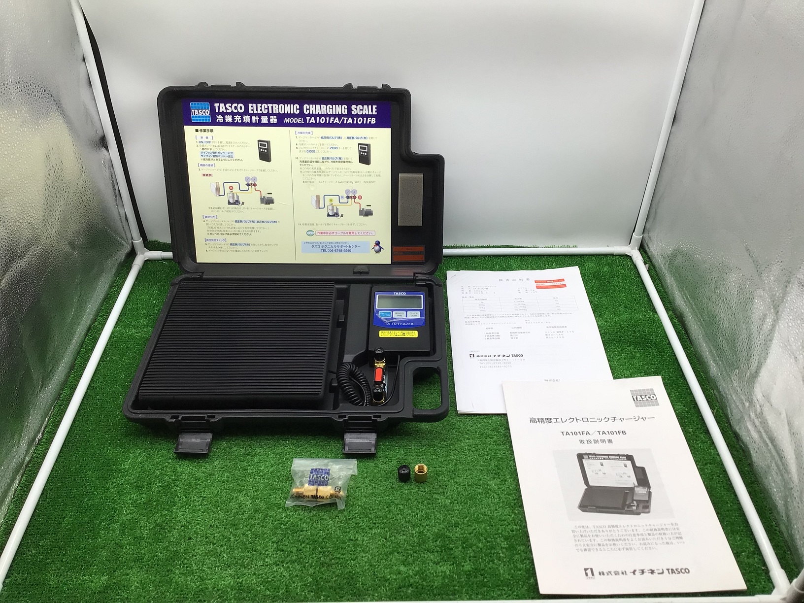 TASCO タスコ チャージングスケール 冷媒充填計量器 TA101T ③ タスコ 