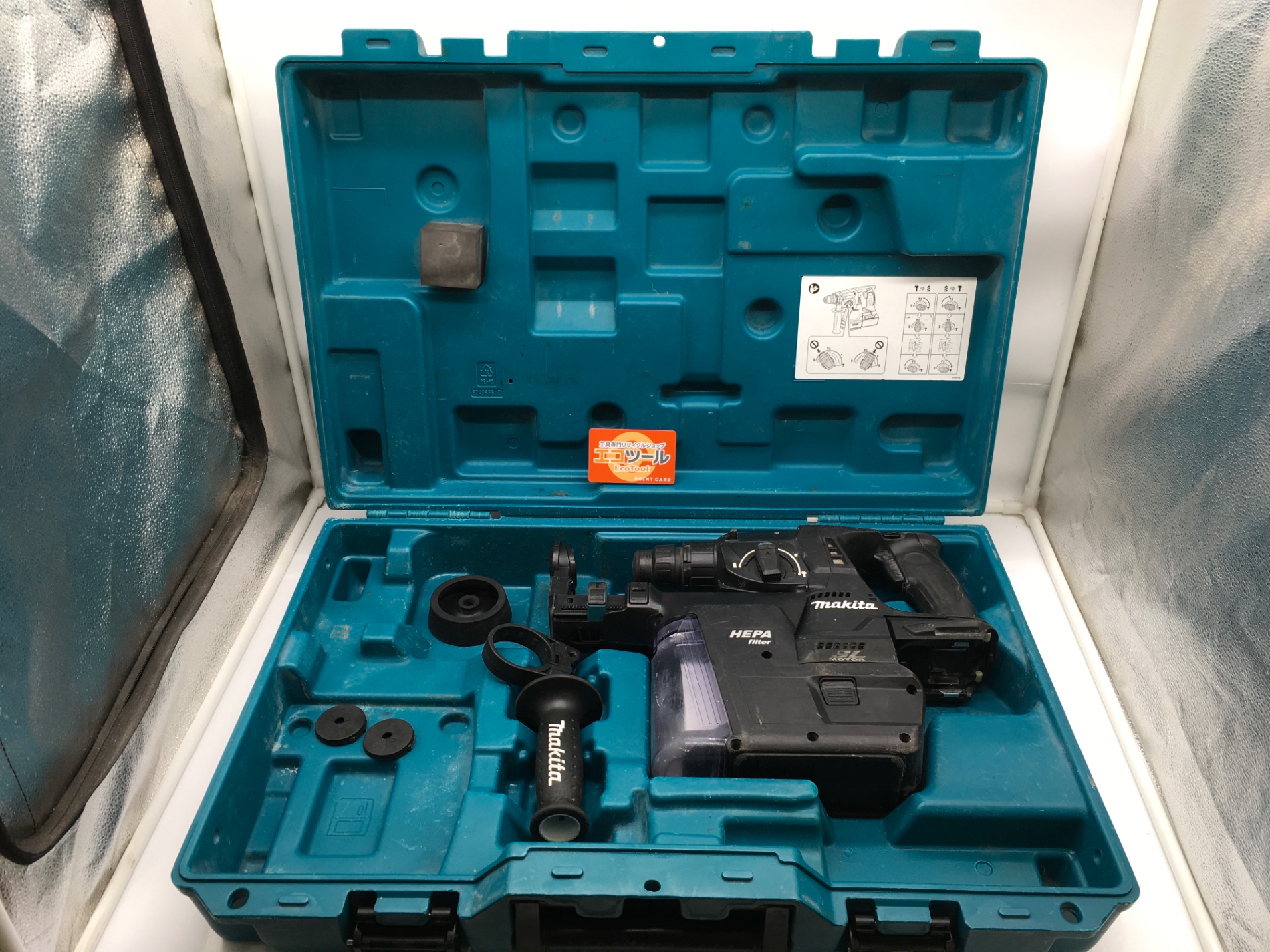 【エコツール笠寺店】Makita/マキタ 18v24mm充電式ハンマドリル HR244DRGX【愛知県/名古屋市/笠寺/工具】 Amazon | マキタ 充電式ハンマドリル18V 24mm/ハツリ可 SDS+ バッテリ