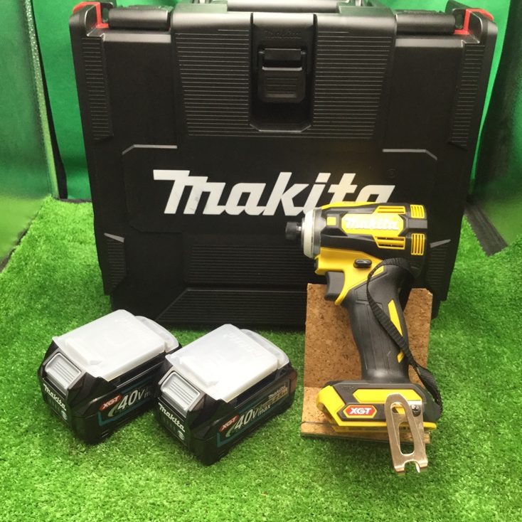 中古　 マキタ　TD001GDXFY 40V 充電式インパクトドライバー　セット マキタ TD001GDXFY TD001GDXFC 充電式インパクトドライバー