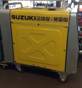 SUZUKI/スズキ 溶接機 発電機 SW140Sを買取致しました！【愛知県 