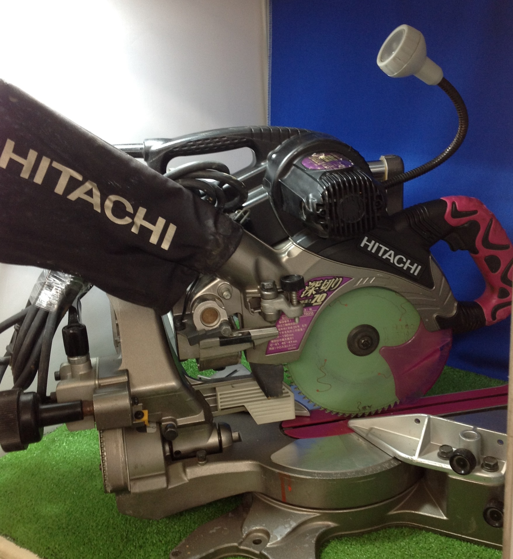 Amazon | HiKOKI(ハイコーキ) 卓上スライド丸のこ 刃径190mm