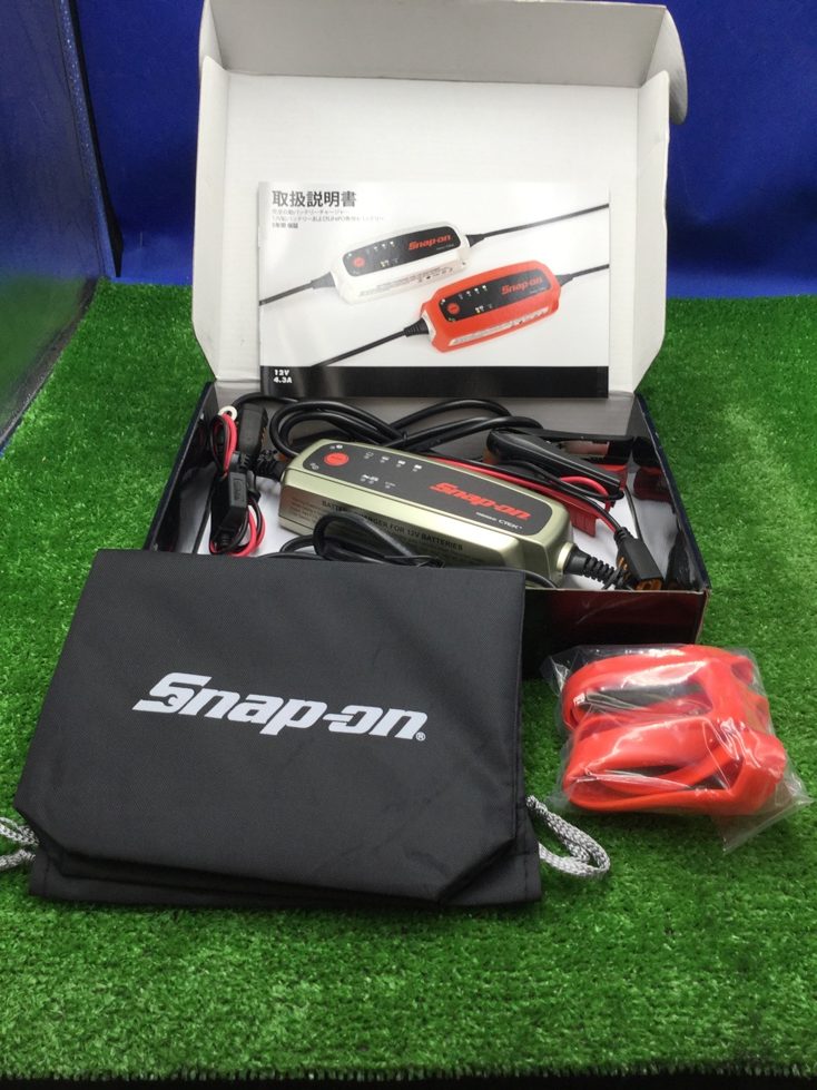 Snap-on/ｽﾅｯﾌﾟｵﾝ ﾊﾞｯﾃﾘｰﾁｬｰｼﾞｬｰ・ﾒﾝﾃﾅｰを買取致しました！【愛知県知立