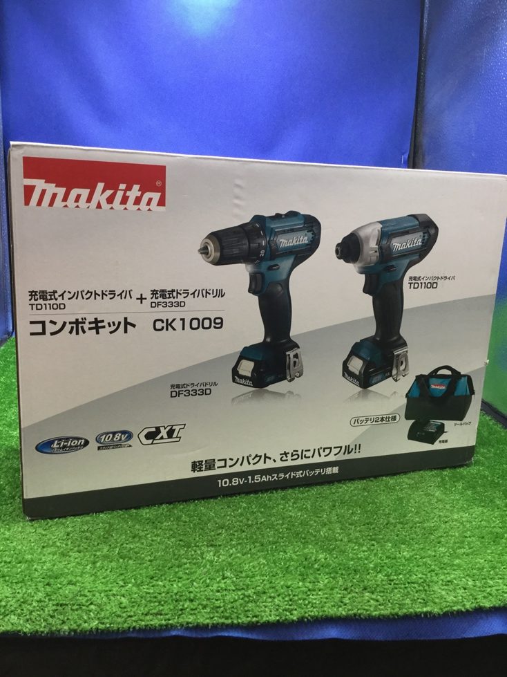 Makita/ﾏｷﾀ 10.8vｺﾝﾎﾞｷｯﾄ(CK1009)を名古屋市緑区在住のお客様より買取