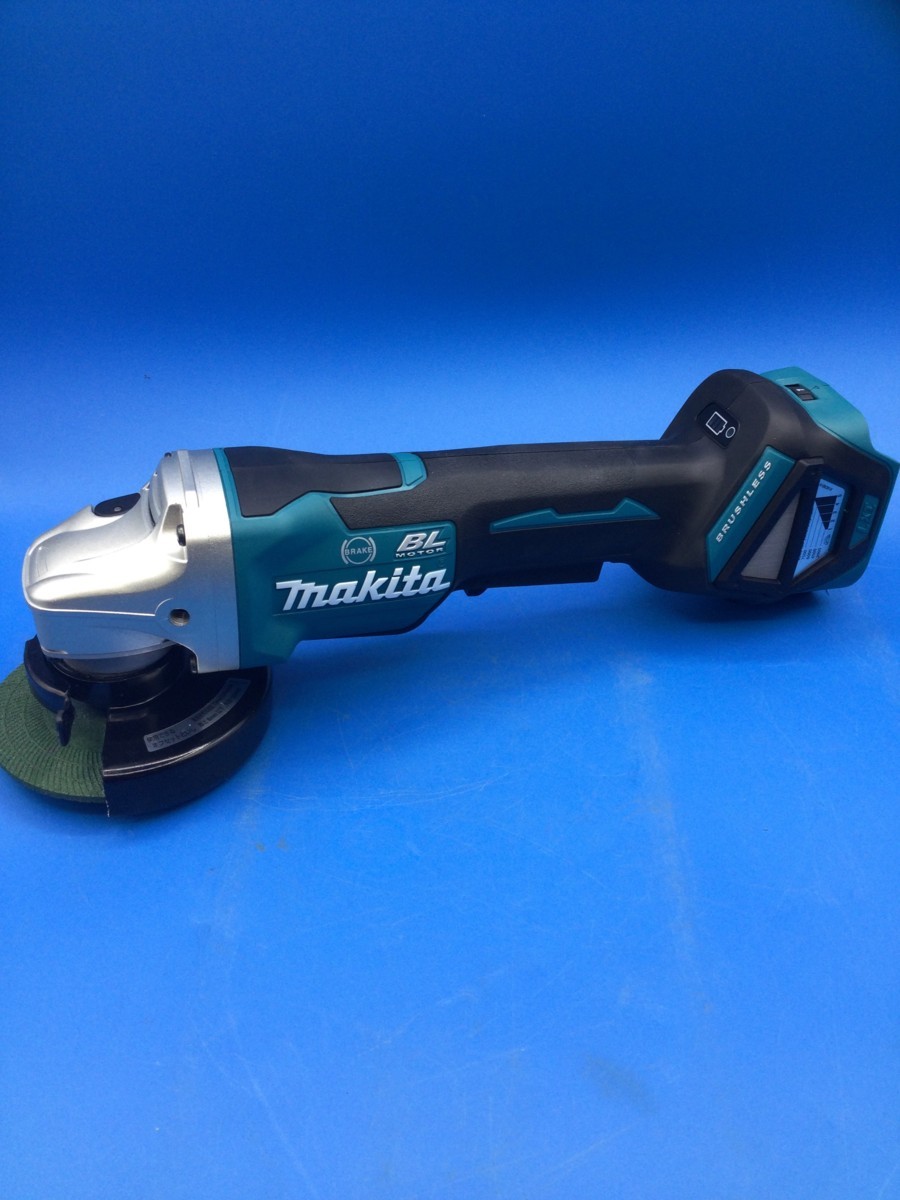 Makita/マキタ 18v100mm充電式ディスクグラインダ GA418DRGXを買取致し