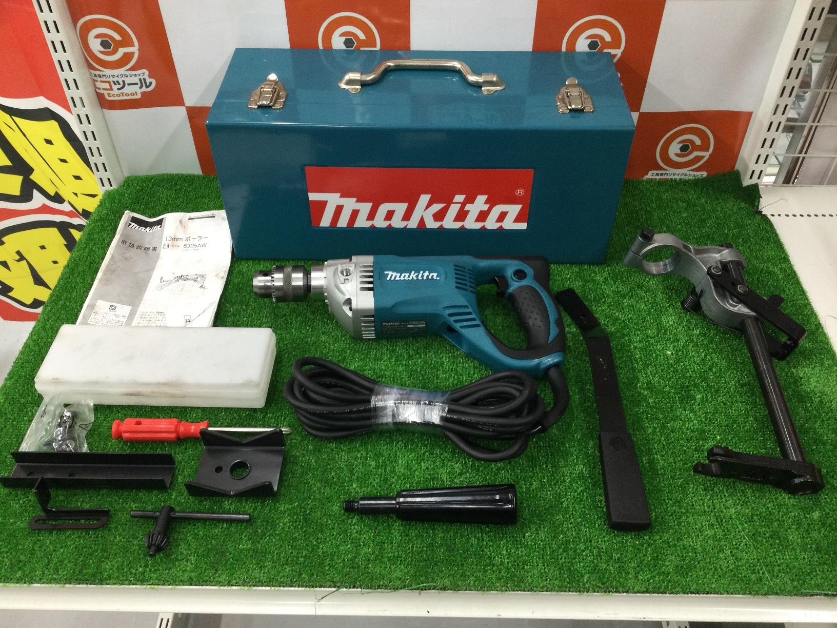 品質販売 ☆中古品☆ makita マキタ 13mmドリル 6305 電気ボーラー 100V 71618 工具