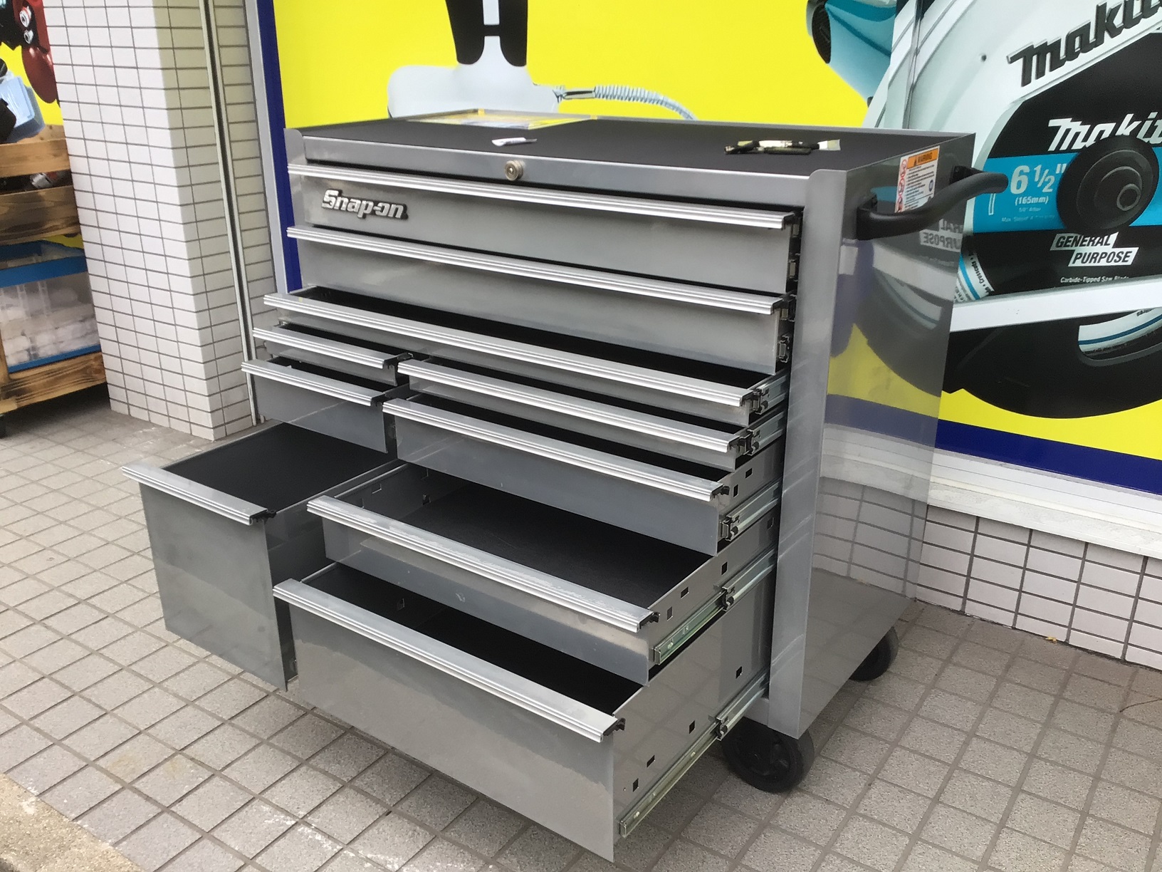 引取限定】 Snap-on スナップオン KRH4210KPCM ロールキャブ ロール