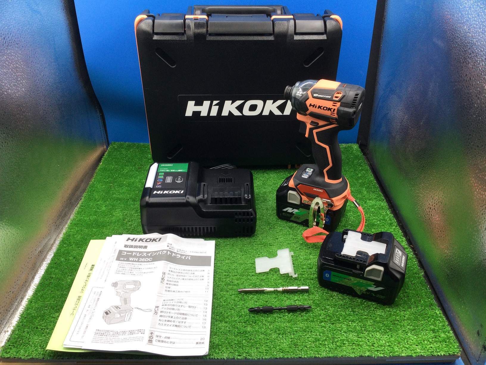 HiKOKI/ハイコーキの36Vインパクトドライバ(限定色コーラルストーン 