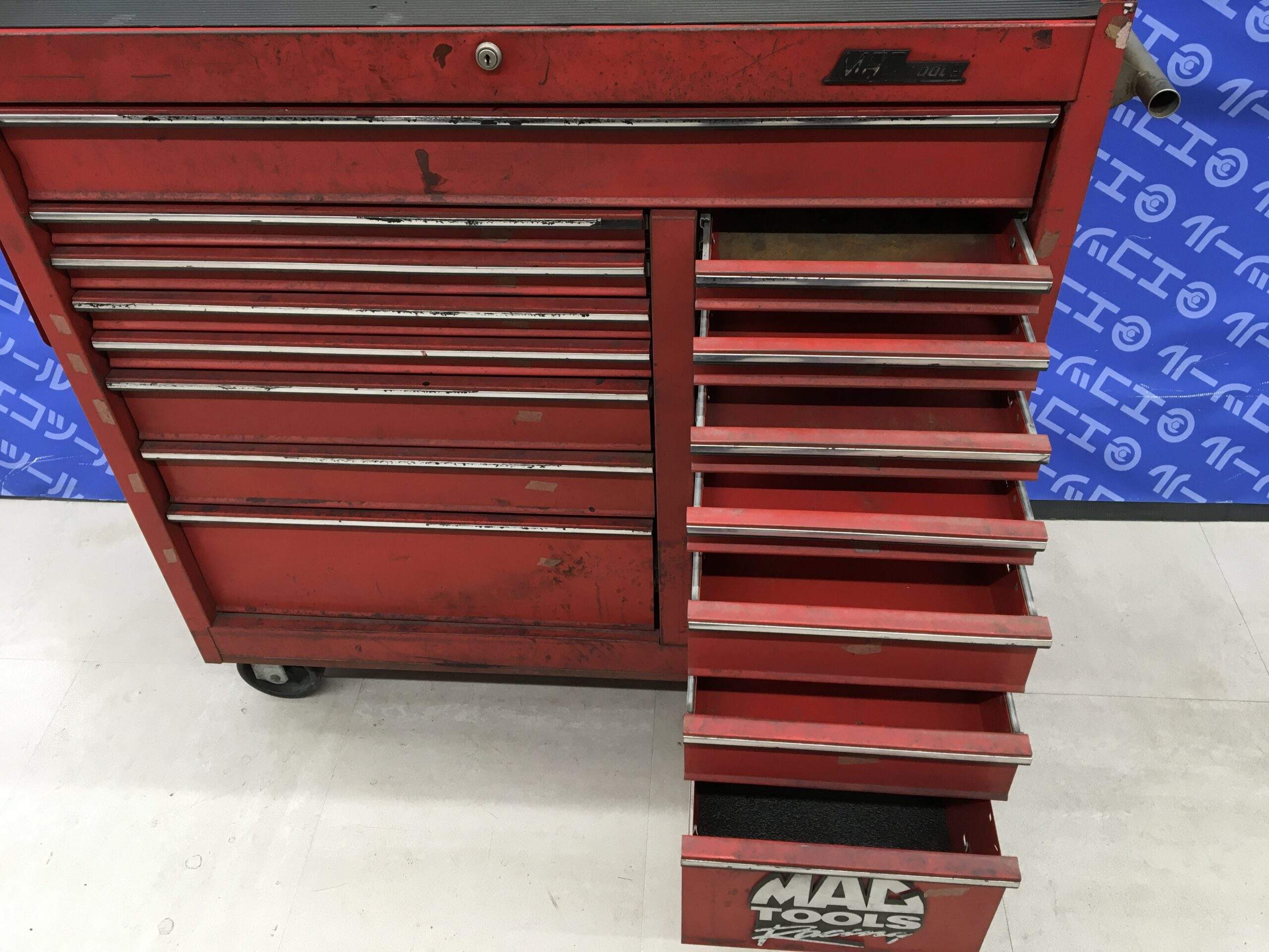 エコツール 知立店】〇MACTOOLS/マックツールズ 引き出し9段/11杯