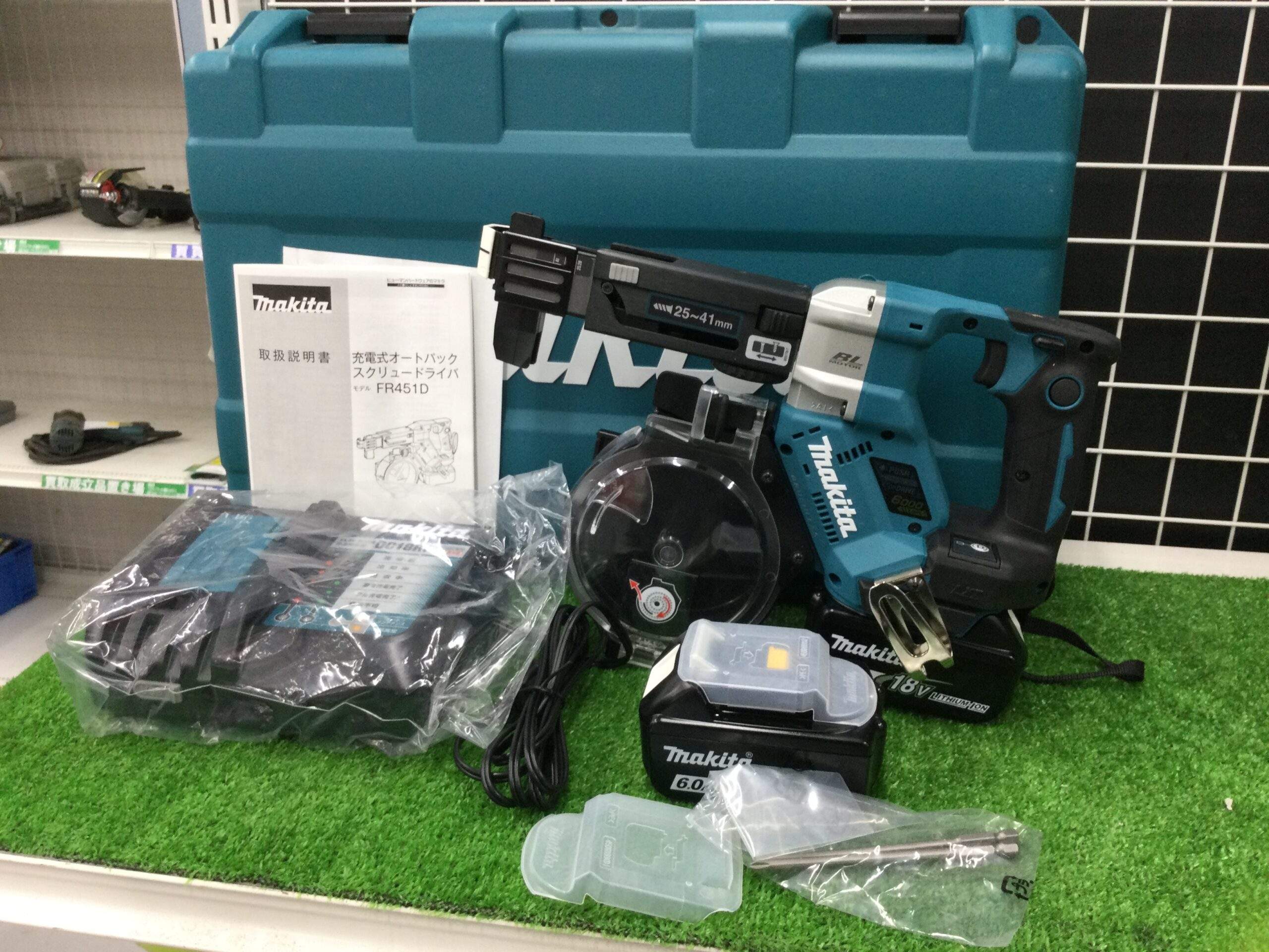 Makita/マキタ 18ｖ充電式オートパックスクリュードライバ FR451DRGXを