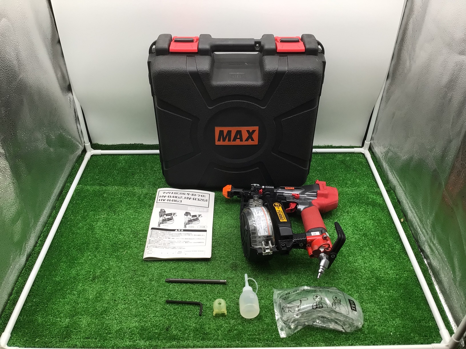 MAX.ターボドライバ、HVーR41G2 （MAX/マックス 高圧接続ターボ 