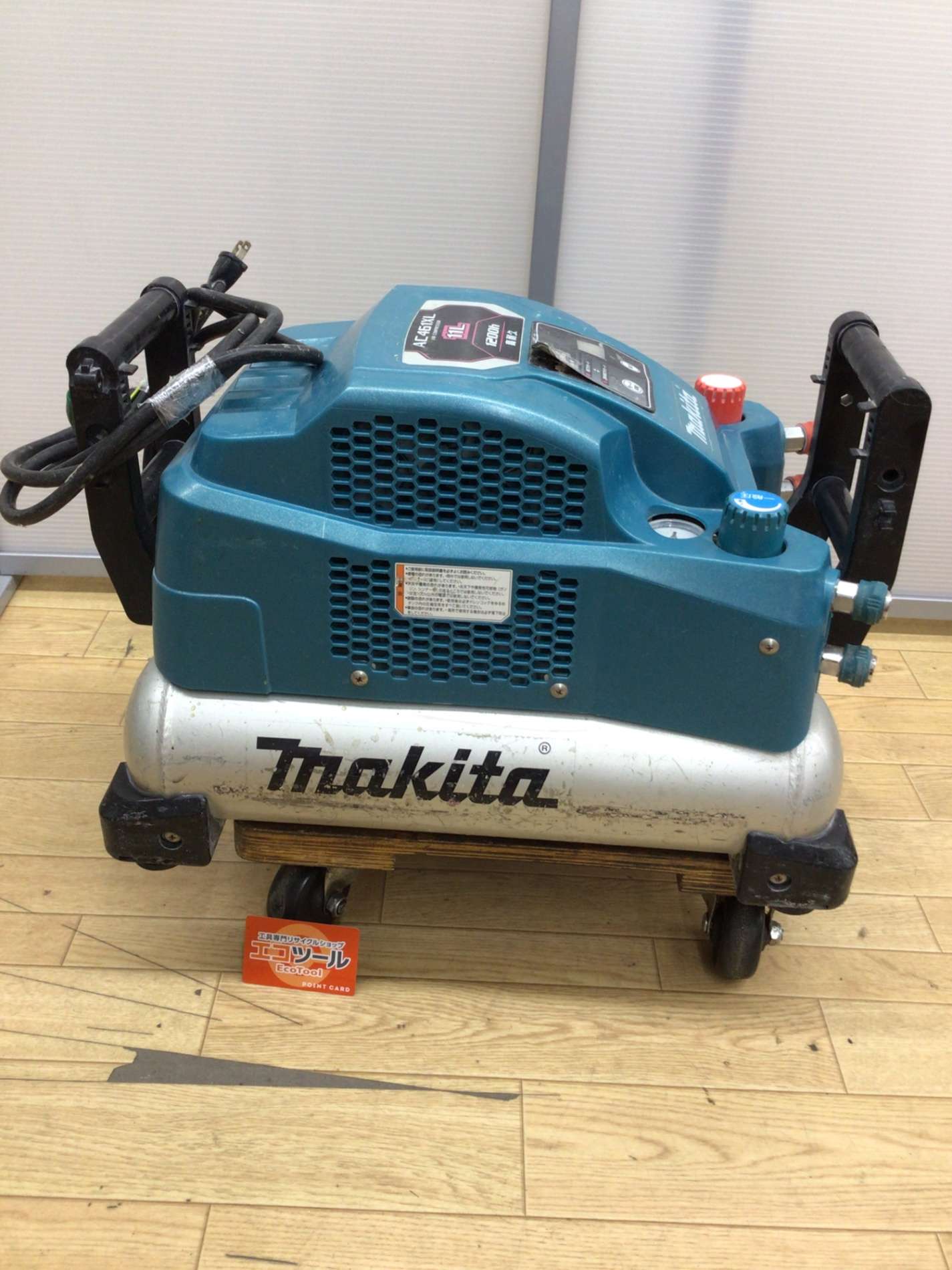 良品 マキタコンプレッサー 高圧専用AC460XGH大容量16L低 良品 マキタコンプレッサー 高圧専用AC460XGH大容量16L低